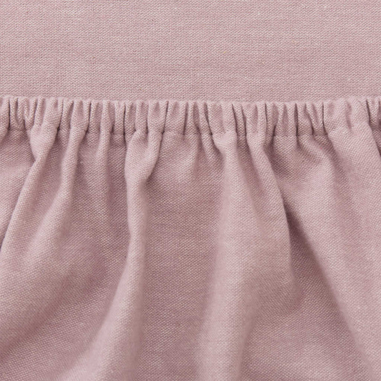 Flanell-Spannbettlaken Vilar in Helles Mauve | Schöne Ideen für Ihr Zuhause | URBANARA