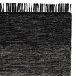 Läufer Ziller, Schwarz & Naturweiß, 100% Baumwolle