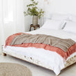 Bettdeckenbezug Arles, Weiß, 100% Baumwolle | URBANARA Satin-Bettwäsche